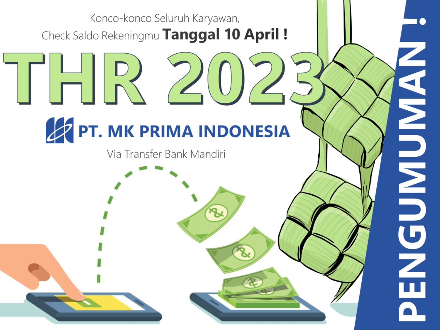Pengumuman THR 2023